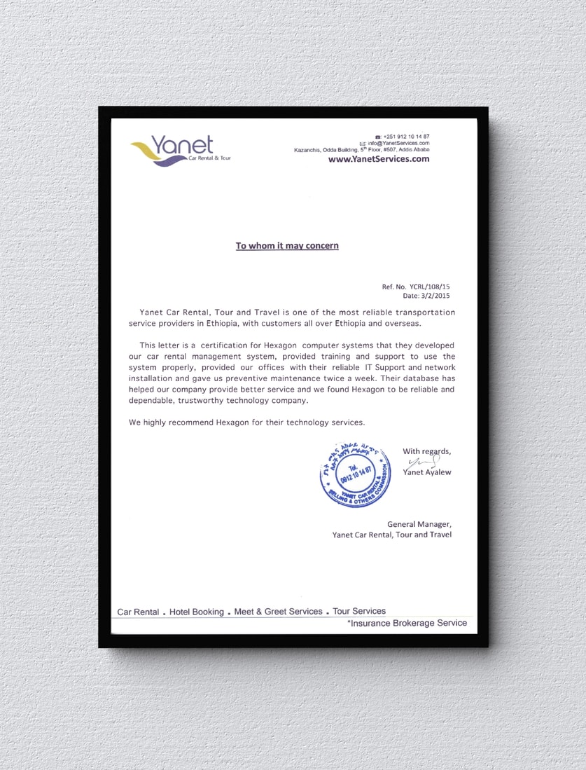 Recommendation Letter
